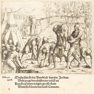 De tolv stenarna och Jordans vatten är delade