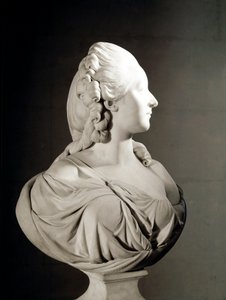 Porträtt av Jeanne Becu, grevinnan (eller madame) du Barry (1743-1793) Marmorskulptur av Augustin Pajou (1730-1809) Paris, Louvren - Madame du Barry (född Marie Jeanne Becu