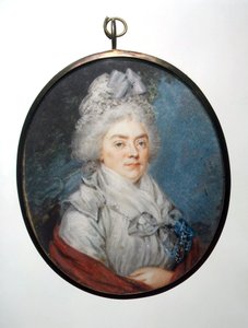 Porträtt av prinsessan Daria Petrovna Saltykova (1739-1802), hennes Chernysheva av Augustin Ritt