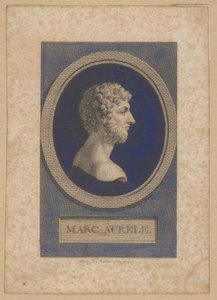 Marcus Aurelius Antoninus, romersk kejsare 161-180, författare och filosof (Marcus Aurelius Antoninus, Marcus Annius Aurelius Verus, 121 Rom - 180 Vindobona)