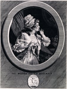 Var åtminstone diskret!, 1789 av Augustin de Saint Aubin
