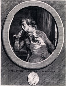 Räkna med mina eder!, 1789 av Augustin de Saint Aubin