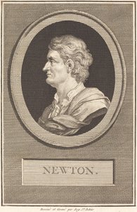 Isaac Newton av Augustin de Saint Aubin