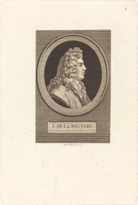 Jean de La Bruyère von Augustin de Saint Aubin