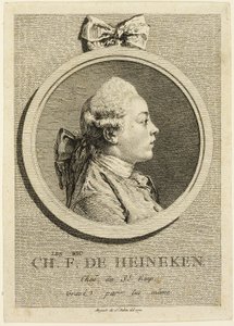 Porträtt av Charles Frederick de Heincken