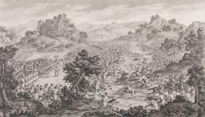 Qurmans stora seger, 1770. av Augustin de Saint Aubin