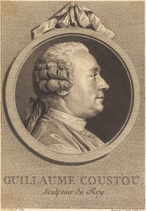 Guillaume Coustou av Augustin de Saint Aubin after Charles Nicolas Cochin II
