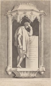 Monument till Nicolai Wanostrocht av Augustine Aglio after John Flaxman