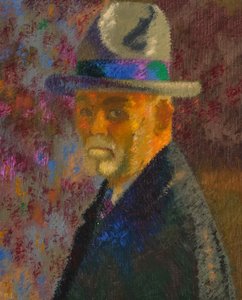 Augusto Giacometti självporträtt 1934