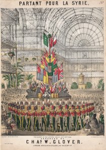 Åker till Syrien. Crystal Palace, 28 oktober 1854
