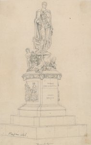 Staty av Frances, hertig av Bedford, på Russell Square, London