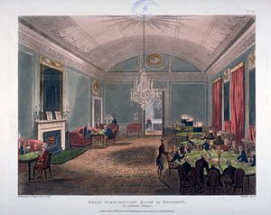 The Great Subscription Room, interiör av Brooks