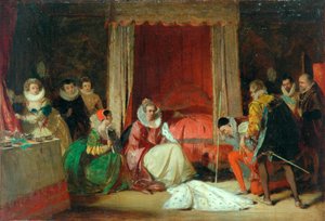 Drottning Elizabeth i raseri