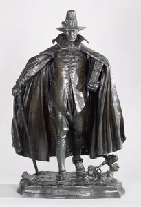 The Puritan, 1899 (mörkbrunsvart patinerad brons)