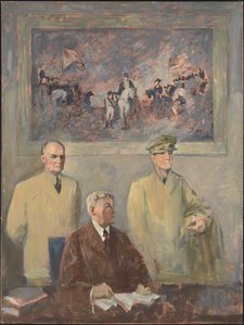 Överkommandot - Vänsterpanelen, 1947-1949. av Augustus Vincent Tack