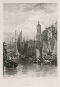 Billingsgate av Augustus Wall Callcott