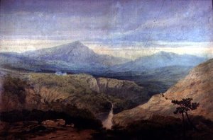 Mawddach River Valley: Cader Idris i fjärran