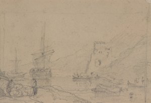 Studier av komposition (teckning) av Augustus Wall Callcott