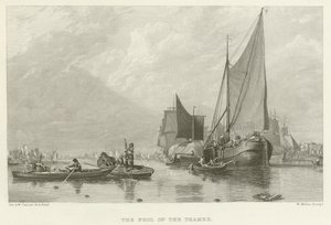 Themsen (gravyr) av Augustus Wall Callcott