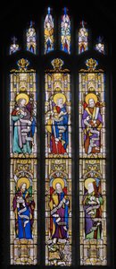 Apostlar, 1837 (målat glas) av Augustus Welby Northmore Pugin