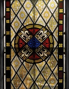 Klosterfönster, detalj, 1846 (målat glas) av Augustus Welby Northmore Pugin