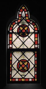 Confessional Window in the Lady Chapel, 1849 (målat glas)