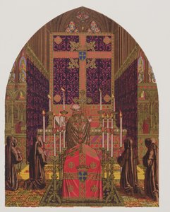 Ecclesiastical design, The Glossary of Ecclesiastical Ornament and Costume, litografi av H.C. Maguire, 1844 av Augustus Welby Northmore Pugin