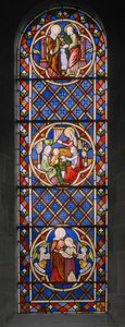 Life of St. Anne, 1848 (målat glas) av Augustus Welby Northmore Pugin