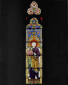 Johannes Döparen, 1847 (målat glas)