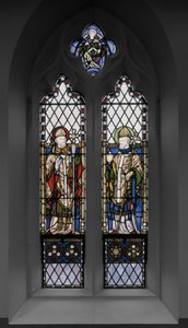 St. Thomas och St. Gulielmus, 1848 (målat glas) av Augustus Welby Northmore Pugin