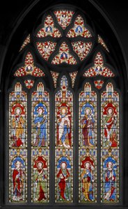 Västra fönster (målat glas) av Augustus Welby Northmore Pugin