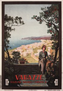 Varazze, 1927 av Aurelio Craffonara