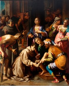 Mirakel av Sankt Antonius av Padua av Aurelio Lomi