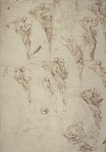 Studies for Prophets in Spandrels