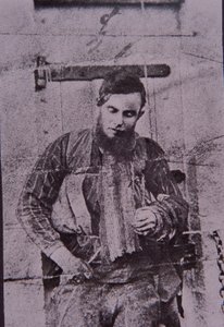 Kelly Gang-medlemmen Joe Byrne uppträdd efter döden, 29 juni 1880 (s/v foto)