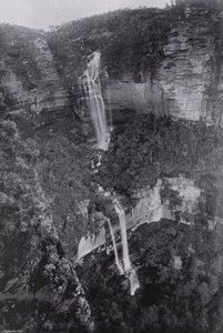 New South Wales: Wentworth Falls (s/v foto) av Australian Photographer