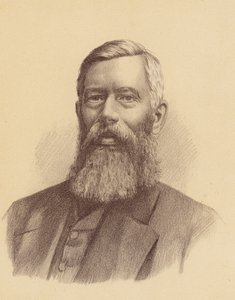 Christopher Newton, Esquire (färglitografi) av Australian School