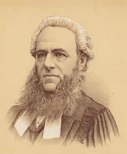 Hans höghet herr domare Foster (färglitografi) av Australian School