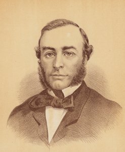 James Mullins, Esquire (färglitografi) av Australian School