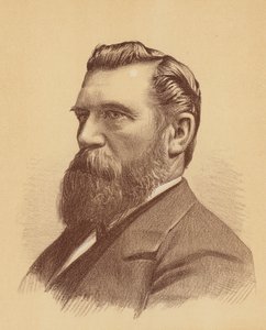James Rutherford, Esquire (färglitografi) av Australian School