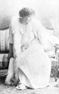 Porträtt av Sarah Bernhardt (1844-1923)