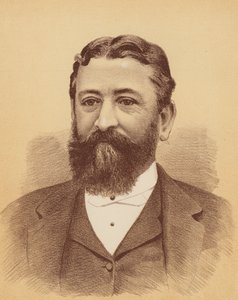Sydney Burdekin, Esquire (färglitografi) av Australian School