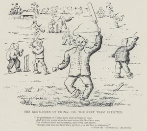 The Gentlemen of China, eller nästa lag förväntat (litho)
