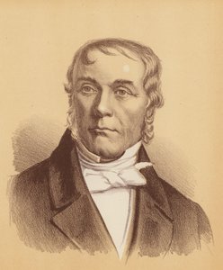 William Faithfull, Esquire (färglitografi) av Australian School