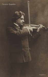 Ferencz Hegedus, ungersk violinist av Austrian Photographer
