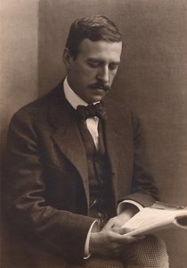 Porträtt av Hugo von Hofmannsthal, c.1920-21 av Austrian Photographer