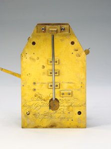 En månad pågående bodenstanduhr med tidsekvation och fullständig kalender, 1806 av Austrian School