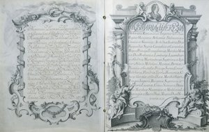 Österrikisk ratificering av äktenskapskontraktet för Marie-Antoinette, ärkehertiginna av Österrike med Dauphin Louis av Frankrike, 23 april 1770 av Austrian School
