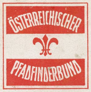 Emblem för den österrikiska Pathfinder Association (österrikiska scouter) av Austrian School