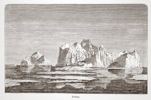 Isberg, med Tegetthoff, 1876 av Austrian School